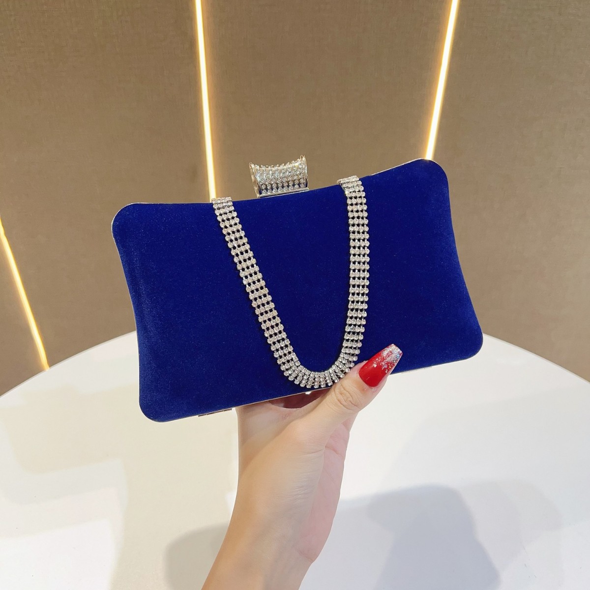 Tassel Fringe Trim - Tas Perjamuan Beludru 2025 Dompet Gaun